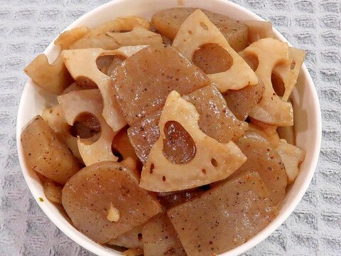 蓮根とこんにゃくのきんぴら★減塩・低カリウム志向